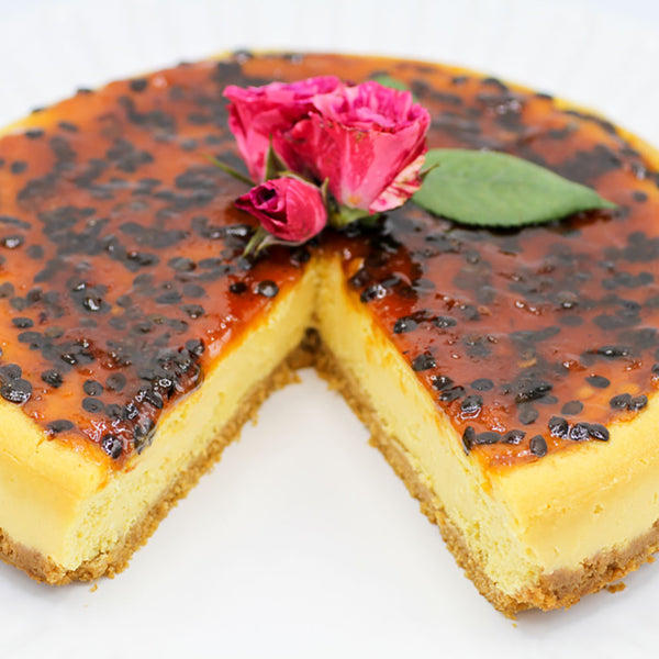 Passion fruit cheesecake-Riakeryna b