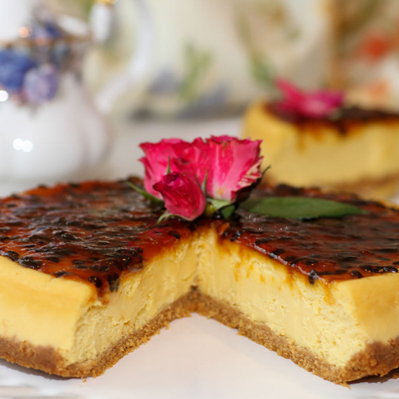 Passion fruit cheesecake-Riakeryna b